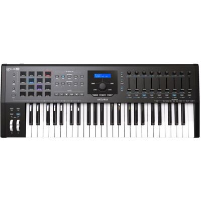 Arturia KeyLab MkII 49 Black Clavier maître Noir - Publicité Arturia KeyLab MkII 49 Black Clavier maître Noir - Publicité