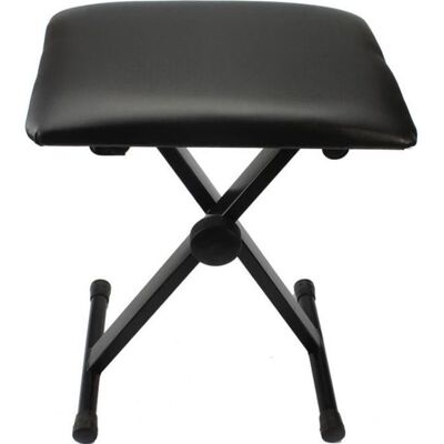 Tabouret de Piano Noir Glarry - Compact et Réglable en Hauteur 18-20 pouces Noir - Publicité Tabouret de Piano Noir Glarry - Compact et Réglable en Hauteur 18-20 pouces Noir - Publicité