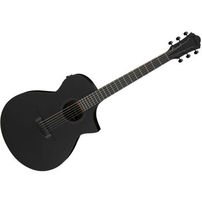 Ibanez AEWC621-BOT Black Out Guitare folk électro - Publicité Ibanez AEWC621-BOT Black Out Guitare folk électro - Publicité