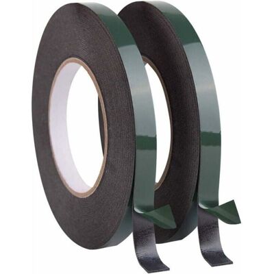 READ 2 rouleau 12mm Ruban Adhésif double face Scotch Double Face Extra fort De Montage Imperméable pour les moulures automobiles L - Publicité READ 2 rouleau 12mm Ruban Adhésif double face Scotch Double Face Extra fort De Montage Imperméable pour les moulures automobiles L - Publicité