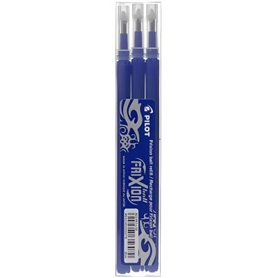 Recharge pour stylo frixion bleu - Lot de 3 Bleu - Publicité Recharge pour stylo frixion bleu - Lot de 3 Bleu - Publicité