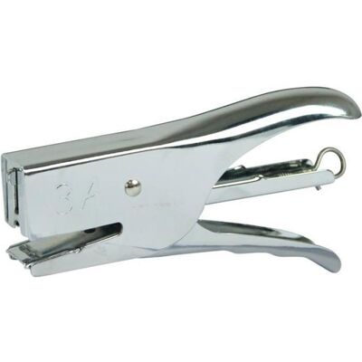 Agrafeuse pince de bureau - 3A - Métal - Capacité 25 feuilles - Acceptant agrafes 24/6 et 26/6 - Publicité Agrafeuse pince de bureau - 3A - Métal - Capacité 25 feuilles - Acceptant agrafes 24/6 et 26/6 - Publicité