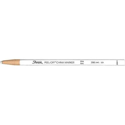 Marqueur - SHARPIE - China Marker - Lot de 3 - Pointe Fine 2 mm - Blanc Indélébile Blanc - Publicité Marqueur - SHARPIE - China Marker - Lot de 3 - Pointe Fine 2 mm - Blanc Indélébile Blanc - Publicité