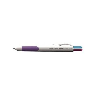 Paper Mate Stylo à bille - Paper:mate - Inkjoy Quattro - 4 couleurs - Largeur de tracé 10 mm - Écriture fluide - Publicité Paper Mate Stylo à bille - Paper:mate - Inkjoy Quattro - 4 couleurs - Largeur de tracé 10 mm - Écriture fluide - Publicité