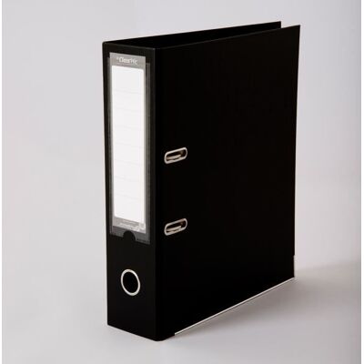 Classeur A4 - Enveloppebulle - ClassHic - Noir - Dos 8 cm - PVC haut de gamme Noir - Publicité Classeur A4 - Enveloppebulle - ClassHic - Noir - Dos 8 cm - PVC haut de gamme Noir - Publicité