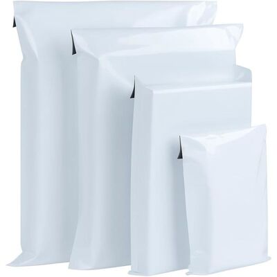 QVIIDBVB 100 Pochettes DExpédition Autoadhésives Pour Vinted 4 Tailles Enveloppes Plastique Opaques – Emballage Colis Vêtements/Chaussure Blanc - Publicité QVIIDBVB 100 Pochettes DExpédition Autoadhésives Pour Vinted 4 Tailles Enveloppes Plastique Opaques – Emballage Colis Vêtements/Chaussure Blanc - Publicité