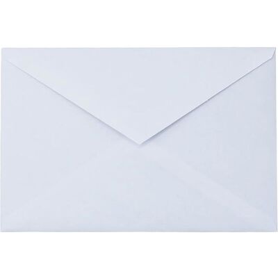 KJEHOME Lot de 25 enveloppes bnches Dimensions : 18 x 12 cm (C6) C6 25 - Publicité KJEHOME Lot de 25 enveloppes bnches Dimensions : 18 x 12 cm (C6) C6 25 - Publicité