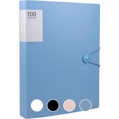 Generic Classeur de présentation A4 à 100 pochettes–Organiseur robuste avec plastiquesusage polyvalent pour bureau et1 - Publicité Generic Classeur de présentation A4 à 100 pochettes–Organiseur robuste avec plastiquesusage polyvalent pour bureau et1 - Publicité