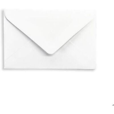 Enveloppes blanches - Enveloppebulle - Lot de 100 - 90x140 mm - Papier 100 g/m² - Fermeture gommée Blanc - Publicité Enveloppes blanches - Enveloppebulle - Lot de 100 - 90x140 mm - Papier 100 g/m² - Fermeture gommée Blanc - Publicité