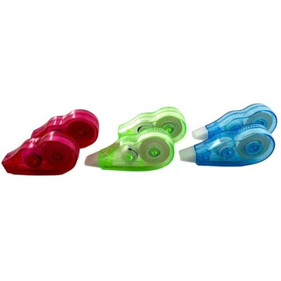 ULMANN 6 souris de correction - Roller correcteur - Ruban blanc - Mini format - 5mmx5m Blanc - Publicité ULMANN 6 souris de correction - Roller correcteur - Ruban blanc - Mini format - 5mmx5m Blanc - Publicité