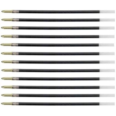 Lot de 12 Recharges pour Stylo bille 4 COLOURS - BIC - Pointe moyenne Bleue - Pour 4 couleurs Bleu - Publicité Lot de 12 Recharges pour Stylo bille 4 COLOURS - BIC - Pointe moyenne Bleue - Pour 4 couleurs Bleu - Publicité