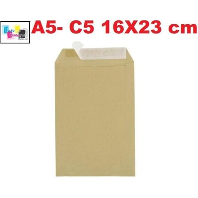 UNIVERS GRAPHIQUE Majuscule-enveloppes Kraft 90g 16x23 Bandes Detachables Ab - Paquet De 50 REF UGPOC5 - Publicité UNIVERS GRAPHIQUE Majuscule-enveloppes Kraft 90g 16x23 Bandes Detachables Ab - Paquet De 50 REF UGPOC5 - Publicité