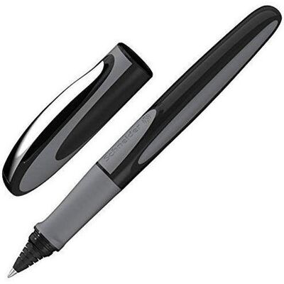 Schneider Ray Stylo Roller (Rechargeable avec Cartouches dencre Standard convient aux Droitiers et gauchers) 1 Pièce Onyx Noir - Publicité Schneider Ray Stylo Roller (Rechargeable avec Cartouches dencre Standard convient aux Droitiers et gauchers) 1 Pièce Onyx Noir - Publicité