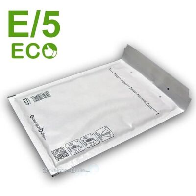Enveloppes à bulles - ENVELOPPEBULLE - Lot de 100 - Format E/5 - 220x260 mm - Blanc Blanc - Publicité Enveloppes à bulles - ENVELOPPEBULLE - Lot de 100 - Format E/5 - 220x260 mm - Blanc Blanc - Publicité
