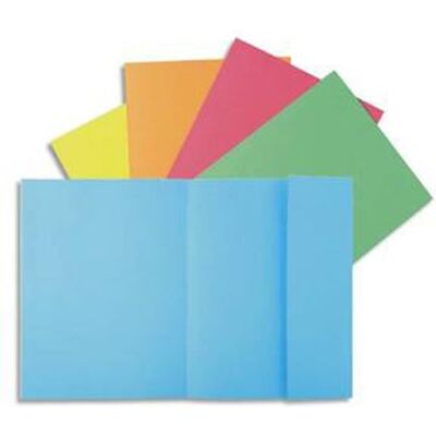 VISIODIRECT Paquet 100 chemises 1 rabat carte 160g SUPER 180. Coloris BLEU clair - Publicité VISIODIRECT Paquet 100 chemises 1 rabat carte 160g SUPER 180. Coloris BLEU clair - Publicité