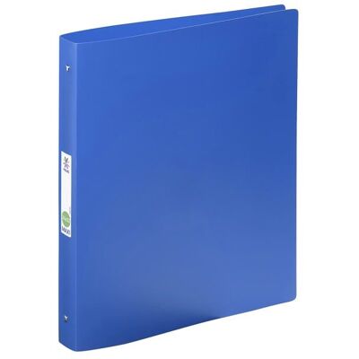 Viquel Classeur grand souple 24x32 cm polypropylene 4 anneaux Bleu – Made in France - Publicité Viquel Classeur grand souple 24x32 cm polypropylene 4 anneaux Bleu – Made in France - Publicité