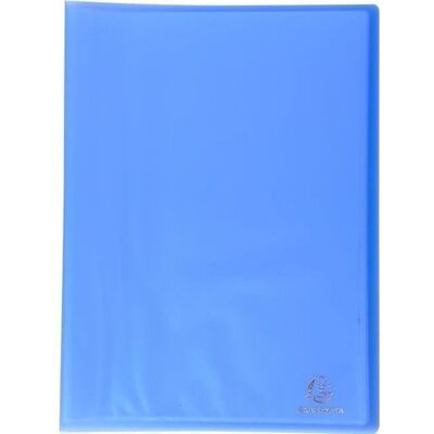 EXACOMPTA Porte-vues A4 Polypropylène semi rigide Chromaline 60 vues Couleurs assorties Blanc - Publicité EXACOMPTA Porte-vues A4 Polypropylène semi rigide Chromaline 60 vues Couleurs assorties Blanc - Publicité