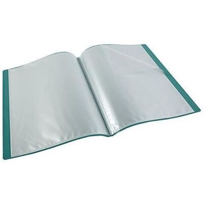 Viquel Reliure 20 Vues A4 en polypropylène Vert - Publicité Viquel Reliure 20 Vues A4 en polypropylène Vert - Publicité