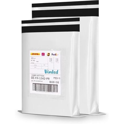 PACKADI 50 x Enveloppes dexpédition C3 35x46cm blanches opaques - Pochettes denvoi en plastique Blanc - Publicité PACKADI 50 x Enveloppes dexpédition C3 35x46cm blanches opaques - Pochettes denvoi en plastique Blanc - Publicité