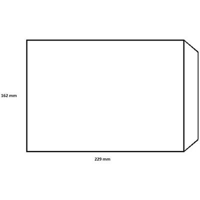 100 enveloppes ( pochettes ) C5 162 x 229 mm blanches - Publicité 100 enveloppes ( pochettes ) C5 162 x 229 mm blanches - Publicité