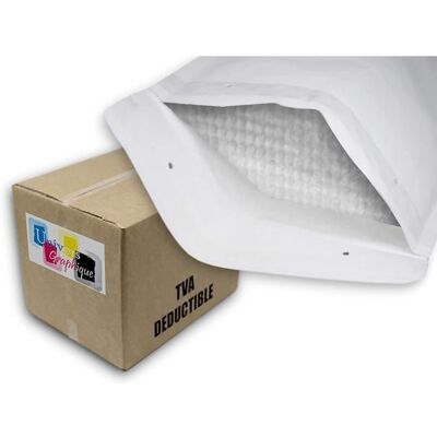 UNIVERS GRAPHIQUE UG-ECO-M12 5 Enveloppes à Bulles dair Pochettes Bulle taille M M12 M-12 int. 460 x 460 mm Grande Enveloppe Bulle enveloppe Blanc - Publicité UNIVERS GRAPHIQUE UG-ECO-M12 5 Enveloppes à Bulles dair Pochettes Bulle taille M M12 M-12 int. 460 x 460 mm Grande Enveloppe Bulle enveloppe Blanc - Publicité