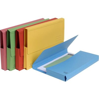 Chemises Poche Exacompta Réf. 46971E - Carton de 50 - 100% recyclées - 5 couleurs - Publicité Chemises Poche Exacompta Réf. 46971E - Carton de 50 - 100% recyclées - 5 couleurs - Publicité