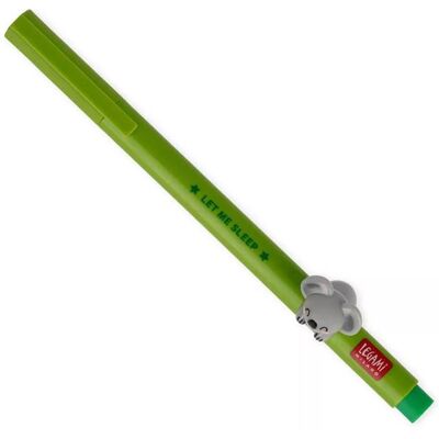 Stylo bille LEGAMI Lovely Friends Koala pointe moyenne encre gel verte Vert - Publicité Stylo bille LEGAMI Lovely Friends Koala pointe moyenne encre gel verte Vert - Publicité