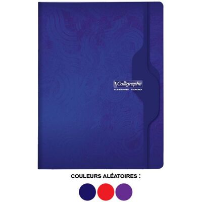 Cahier - CALLIGRAPHE - 24x32 - 140 pages - 70g/m² - Grands carreaux Seyès Rouge - Publicité Cahier - CALLIGRAPHE - 24x32 - 140 pages - 70g/m² - Grands carreaux Seyès Rouge - Publicité