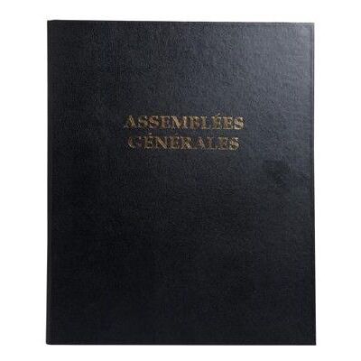 Registre classeur - EXACOMPTA - 462100-065 - 32x26cm - 4 anneaux - 100 feuillets Noir - Publicité Registre classeur - EXACOMPTA - 462100-065 - 32x26cm - 4 anneaux - 100 feuillets Noir - Publicité