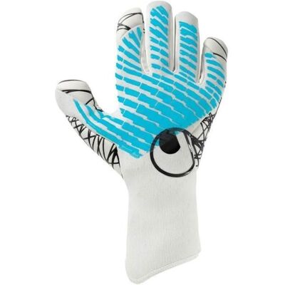 Gants de gardien Uhlsport FM Cybertec Ultragrip - blanc/cyber bleu/noir - Publicité Gants de gardien Uhlsport FM Cybertec Ultragrip - blanc/cyber bleu/noir - Publicité