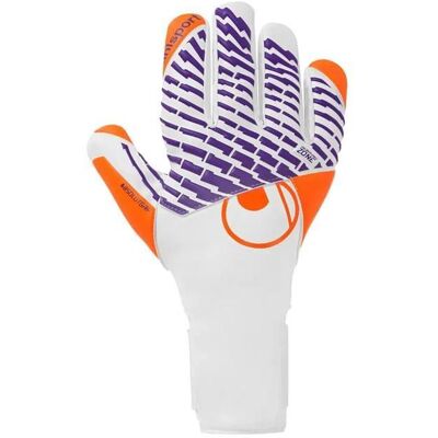 Gants de gardien Uhlsport FM Cybertec Maignan Absolutgrip HN Blanc - Publicité Gants de gardien Uhlsport FM Cybertec Maignan Absolutgrip HN Blanc - Publicité
