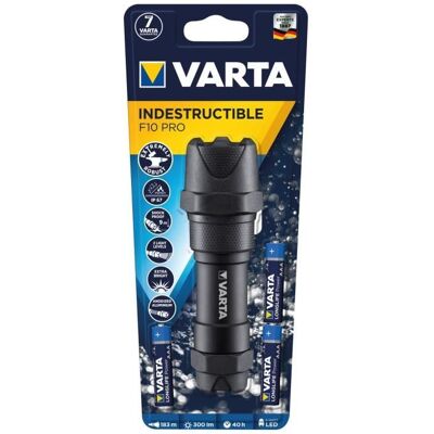 VARTA Indestructible F10 Pro 300 Lumen - Publicité VARTA Indestructible F10 Pro 300 Lumen - Publicité