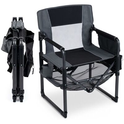 Chaise de Camping Pliable COSTWAY Porte-gobelet Poche Latérale Ouvre-bouteille Chaise de Plage Portable Charge 150 kg Noir - Publicité Chaise de Camping Pliable COSTWAY Porte-gobelet Poche Latérale Ouvre-bouteille Chaise de Plage Portable Charge 150 kg Noir - Publicité