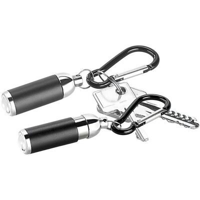 Pearl 2 mini lampes torches focalisables avec porte-clés - Publicité Pearl 2 mini lampes torches focalisables avec porte-clés - Publicité