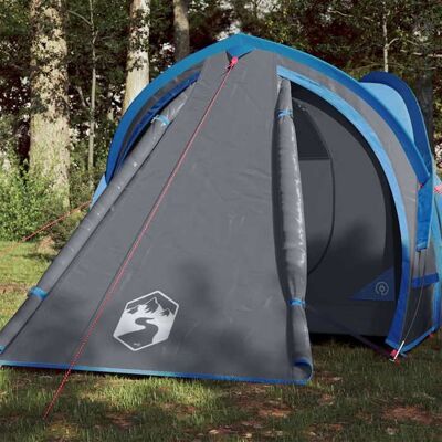 Tente de camping vidaXL 2 personnes Bleu Imperméable - Tente de camping - Publicité Tente de camping vidaXL 2 personnes Bleu Imperméable - Tente de camping - Publicité