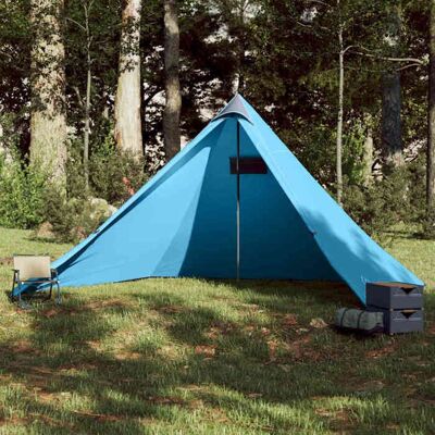 Tente familiale vidaXL bleue Tipi 7 personnes Imperméable - Publicité Tente familiale vidaXL bleue Tipi 7 personnes Imperméable - Publicité