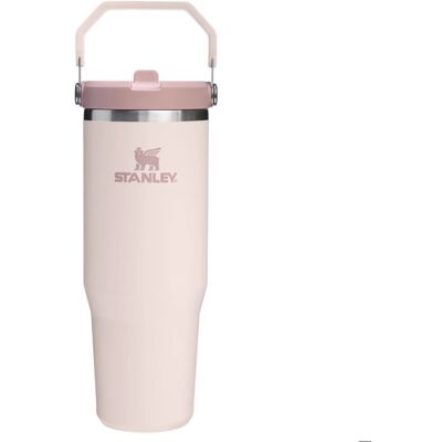 Gobelet Stanley IceFlow™ Flip Straw 2.0 Rose - Publicité Gobelet Stanley IceFlow™ Flip Straw 2.0 Rose - Publicité