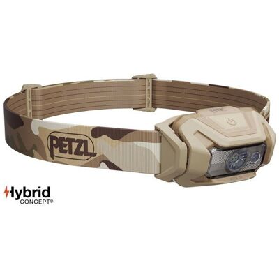 Lampe frontale - PETZL - ARIA 1R RGB - 475 Lumens - Portée 100 m - Autonomie max 110 h - Batterie ACCU CORE incluse Vert - Publicité Lampe frontale - PETZL - ARIA 1R RGB - 475 Lumens - Portée 100 m - Autonomie max 110 h - Batterie ACCU CORE incluse Vert - Publicité