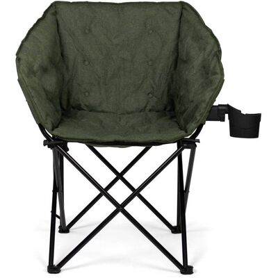 Fauteuil - KAMPA - TUBB Chair Green - Pliable rembourré - Vert foncé - 120 kg Vert - Publicité Fauteuil - KAMPA - TUBB Chair Green - Pliable rembourré - Vert foncé - 120 kg Vert - Publicité