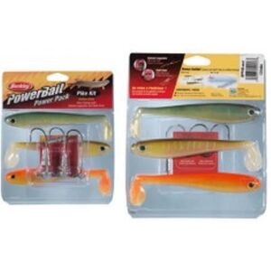 Kit leurres souples berkley pike hollow belly pro pack - Publicité Kit leurres souples berkley pike hollow belly pro pack - Publicité