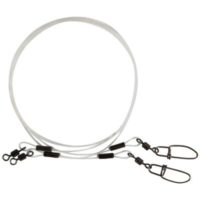 Bas de ligne en fluorocarbone - SPRO - 80lb - 50 cm - quasi invisible - souple et résistant - Publicité Bas de ligne en fluorocarbone - SPRO - 80lb - 50 cm - quasi invisible - souple et résistant - Publicité