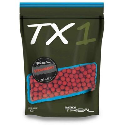 Shimano Tx1 Boilies Strawberry 5 Kg 20 mm Bouillettes Pêche à la Carpe Rivière et Lac - Publicité Shimano Tx1 Boilies Strawberry 5 Kg 20 mm Bouillettes Pêche à la Carpe Rivière et Lac - Publicité