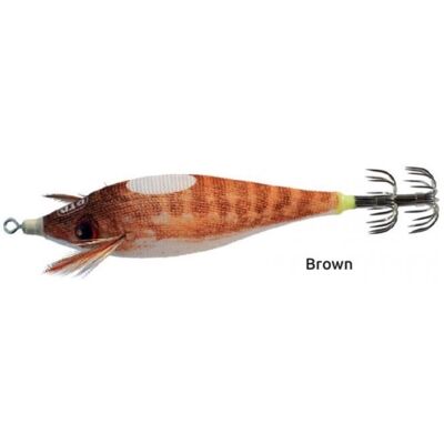Turlutte - Dtd - Hybrid Kanjac - 4.7cm - Marron - Pêche en mer Marron - Publicité Turlutte - Dtd - Hybrid Kanjac - 4.7cm - Marron - Pêche en mer Marron - Publicité