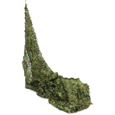 Filet de Camouflage - Keeper - 3x4M - Double Couche - Jungle - Extérieur/Intérieur Vert - Publicité Filet de Camouflage - Keeper - 3x4M - Double Couche - Jungle - Extérieur/Intérieur Vert - Publicité
