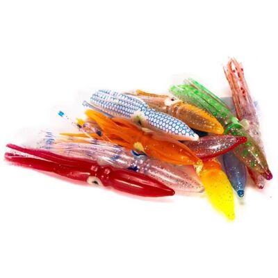 Pêche appât dur appât leurre souple Leurres Octopus Squid Jupes 8cm pêche Tackle Kit 10PCS - Publicité Pêche appât dur appât leurre souple Leurres Octopus Squid Jupes 8cm pêche Tackle Kit 10PCS - Publicité