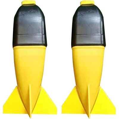 RUNFON Appât de pêche Feeder Rocket Pêche Spomb Rocket Float Lure Bait Porte-pêche de la carpe Accessoires 2PCS Jaune - Publicité RUNFON Appât de pêche Feeder Rocket Pêche Spomb Rocket Float Lure Bait Porte-pêche de la carpe Accessoires 2PCS Jaune - Publicité