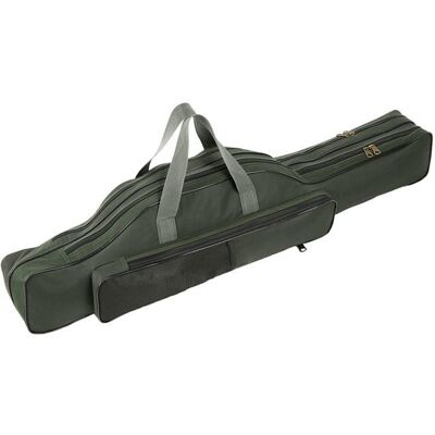 Sac de transport pliable pour cannes à pêche 1m - Shipenophy - Vert armée - Équipement accessoires - Publicité Sac de transport pliable pour cannes à pêche 1m - Shipenophy - Vert armée - Équipement accessoires - Publicité