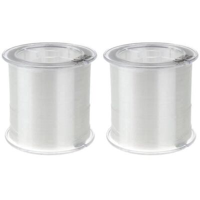 Fil de pêche - PZCC - 2 pièces - 500M - Monofilament 0.32mm - Nylon Transparent - Publicité Fil de pêche - PZCC - 2 pièces - 500M - Monofilament 0.32mm - Nylon Transparent - Publicité