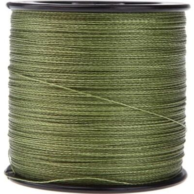 Ligne de pêche - SODIAL - Dyneema 500M - 30LB - 026 mm - 4 brins tressés - Vert - Publicité Ligne de pêche - SODIAL - Dyneema 500M - 30LB - 026 mm - 4 brins tressés - Vert - Publicité