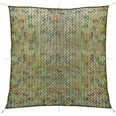 Filet de camouflage - vidaXL - 6x6m - Vert - Imperméable - Résistant aux UV Vert - Publicité Filet de camouflage - vidaXL - 6x6m - Vert - Imperméable - Résistant aux UV Vert - Publicité